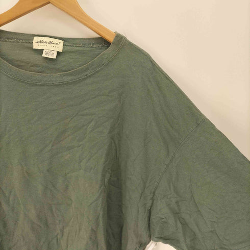 エディーバウアー Eddie Bauer 90S USA製 白タグ S/S クルーネック Tシャツ メンズ import:L