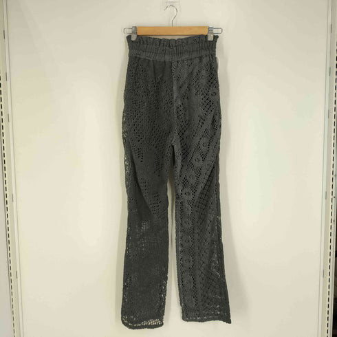 ナナナナサーカ 77circa リメイク メッシュ ニット パンツ レディース