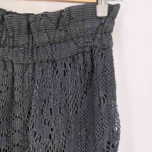 ナナナナサーカ 77circa リメイク メッシュ ニット パンツ レディース