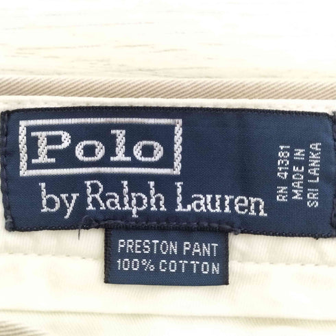 ポロバイラルフローレン Polo by RALPH LAUREN バックポニー刺繍 チノショーツ ショートパンツ メンズ 33/30