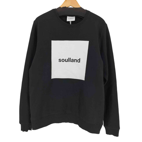 soulland ロゴスウェット メンズ LARGE