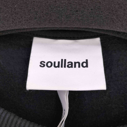 soulland ロゴスウェット メンズ LARGE