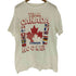 80S TEAM CANADA HOCKEY 国旗 プリント コピーライト シングルステッチ S/S クルーネック Tシャツ 1988製 メンズ