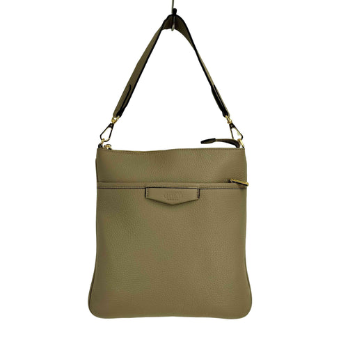 COCOCELUX GOLD レザーショルダーバッグ レディース