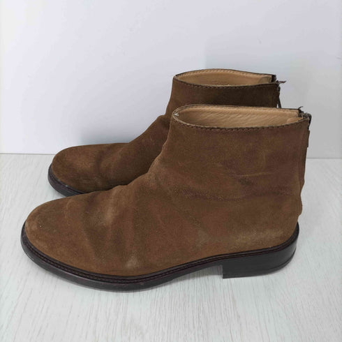 アーペーセー A.P.C. バックジップ スエードブーツ メンズ 40