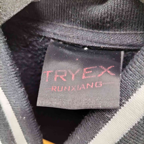 TRYEX フロントロゴスタジャン メンズ JPN:1 3XL