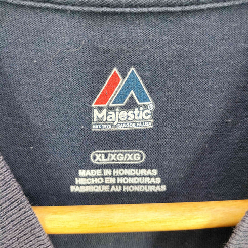 マジェスティック MAJESTIC MLB 背番号 35 プリント クルーネックTシャツ メンズ import:XL