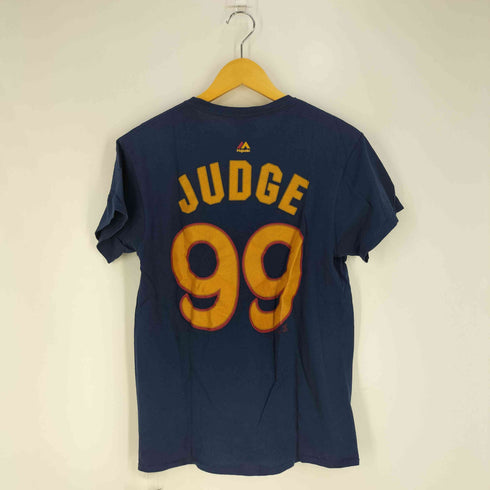 マジェスティック MAJESTIC MLB 背番号 99 プリント クルーネックTシャツ メンズ import:M