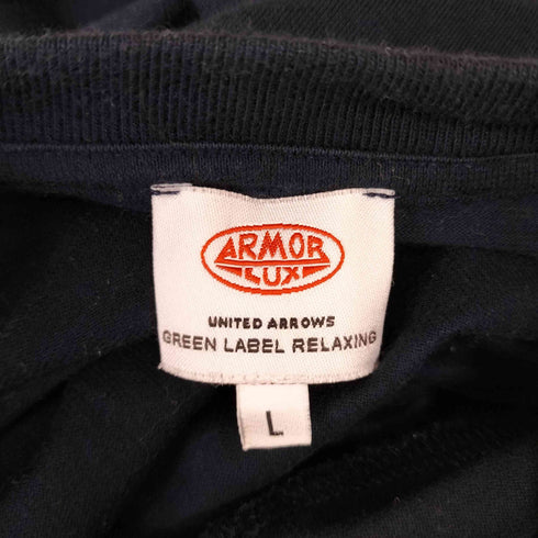 ユナイテッドアローズグリーンレーベルリラクシング UNITED ARROWS green label relaxing ロゴワッペン ロングスリーブTシャツ メンズ JPN:L