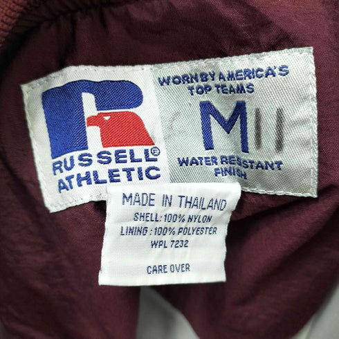 ラッセルアスレチック RUSSELL ATHLETIC 90S ナイロンプルオーバー ピステ メンズ import:M
