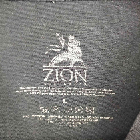 ザイオン ZION プリントクルーネックTシャツ メンズ JPN:L