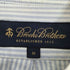 ブルックスブラザーズ BROOKS BROTHERS ロゴ刺繍 ボタンダウン ストライプシャツ メンズ import:M