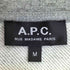 アーペーセー A.P.C. ロゴプリント クルーネックスウェット メンズ import:M