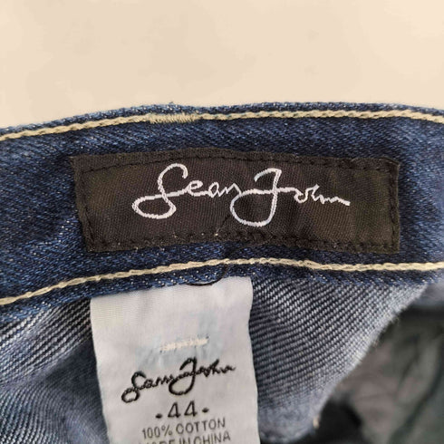 ショーンジョン Sean john 00S サイドロゴ刺繍ビッグサイズデニムパンツ メンズ 44