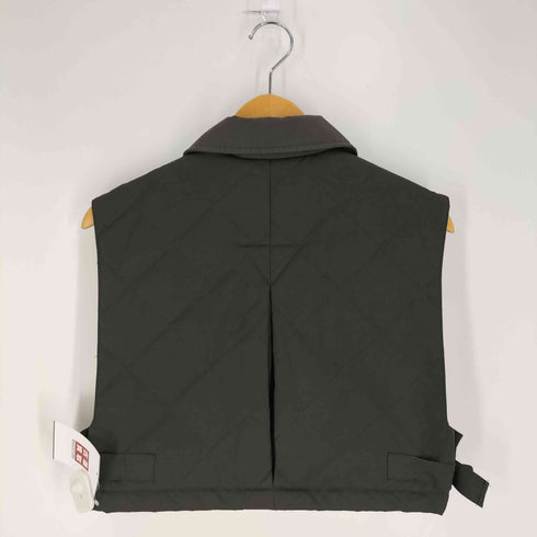 ザラ ZARA QUILTED CROPPED VEST キルティングクロップドベスト レディース import:S