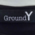 グラウンドワイ Ground Y ベーシックビッグカットソー クルーネックTシャツ メンズ JPN:4