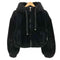 ベルシュカ BERSHKA Faux Fur Hooded Jacket ファージップジャケット レディース import:M