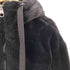 ベルシュカ BERSHKA Faux Fur Hooded Jacket ファージップジャケット レディース import:M