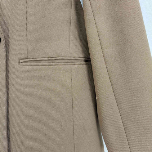 スピックアンドスパン Spick and Span 22AW ウールライクダブルブレストジャケット レディース JPN:36