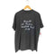90S メッセージプリントTシャツ 袖裾シングル メンズ