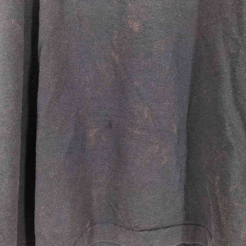 90S メッセージプリントTシャツ 袖裾シングル メンズ
