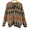 ジャーナルスタンダードホームステッド JOURNAL STANDARD J.S HOMESTEAD モヘア レトロ ノルディック カーディガン メンズ import:M