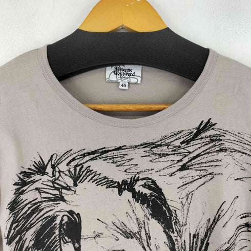 ヴィヴィアンウエストウッドマン Vivienne Westwood MAN グラフィティORB リラックスTシャツ メンズ 46