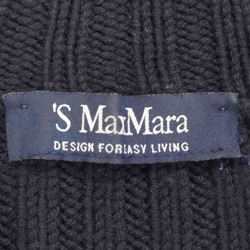 エスマックスマーラ S Max Mara ドライバーズニット MADE IN ITALY レディース M