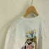 THE KLOCK WORX SICK OF MYSELF ガール 宇宙人 カラフル 両面プリント S/S Tシャツ メンズ