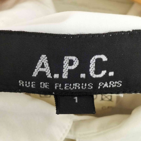 アーペーセー A.P.C. フランス製 切替 シャツ メンズ 1