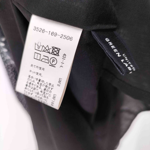 ユナイテッドアローズグリーンレーベルリラクシング UNITED ARROWS green label relaxing Pツイル ギャザードルマンワンピース レディース