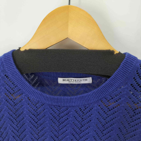 ビューティーアンドユースユナイテッドアローズ BEAUTY & YOUTH UNITED ARROWS ノルマンディリネン透かし編みプルオーバー レディース