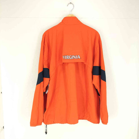 ナイキ NIKE VIRGINIA 両面刺繍ハーフジップナイロンプルオーバー メンズ XL