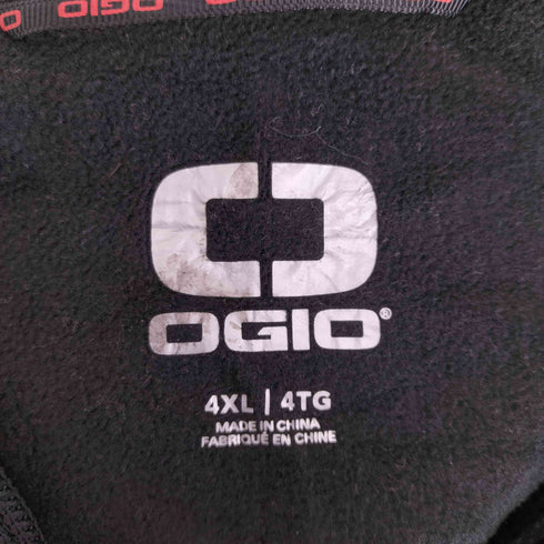 OGIO プリントハイネックジップブルゾン メンズ 4XL
