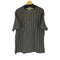 ザラ ZARA T-SHIRT WITH VERTICAL STRIPES メンズ import:L