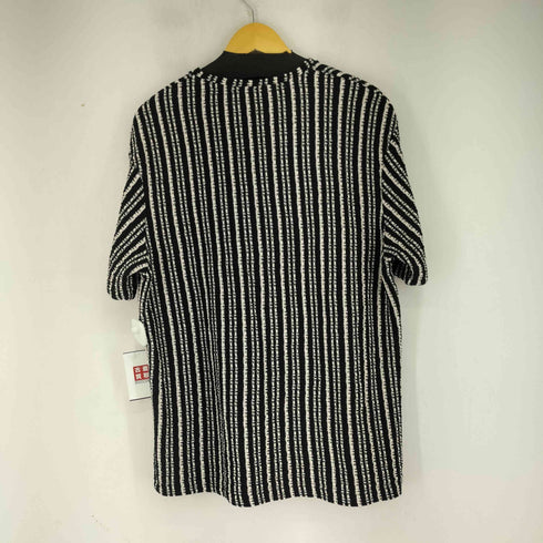 ザラ ZARA T-SHIRT WITH VERTICAL STRIPES メンズ import:L