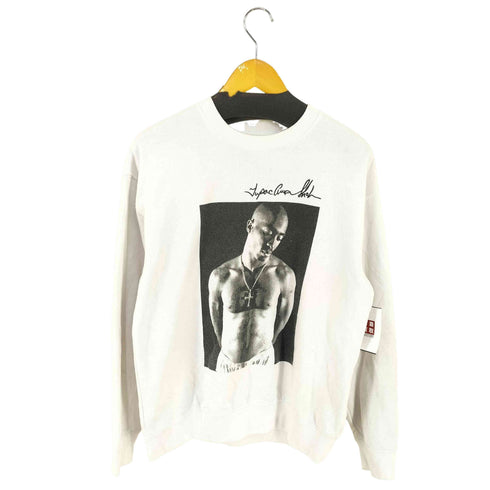 ラッパープリント クルーネックスウェット メンズ import:M