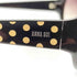 アナスイ ANNA SUI ドットテンプル オーバルサングラス レディース