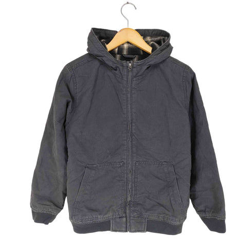 オールドネイビー OLD NAVY 裏地ネルフーデッドジップブルゾン レディース XL(14-16)