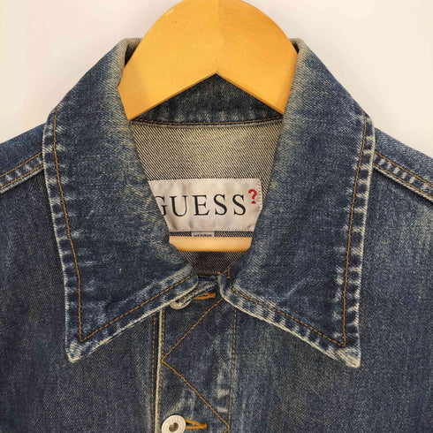 ゲス GUESS 90-00s デニムジャケット トラッカージャケット メンズ import:M