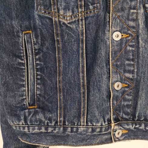 ゲス GUESS 90-00s デニムジャケット トラッカージャケット メンズ import:M