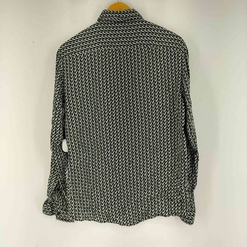 ザラ ZARA 総柄 L/S シャツ メンズ import:S