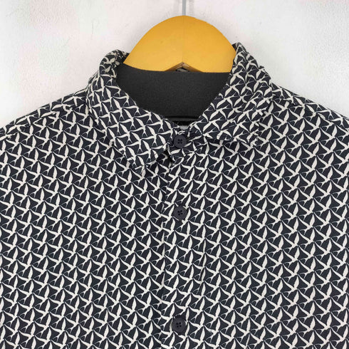 ザラ ZARA 総柄 L/S シャツ メンズ import:S