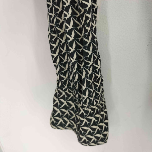 ザラ ZARA 総柄 L/S シャツ メンズ import:S