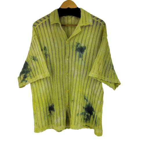 ザラ ZARA TIE-DYE CROCHET SHIRT メンズ import:M