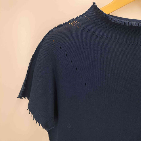 イッセイミヤケ ISSEY MIYAKE A-POC ABLE ISSEY MIYAKE 22AW 切り込みデザイン ニットワンピース レディース JPN:2