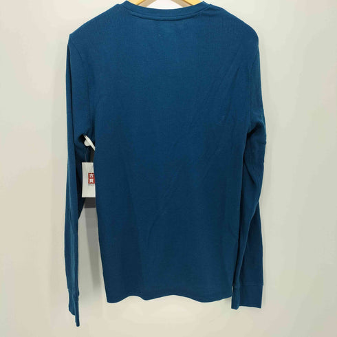 オールドネイビー OLD NAVY LS THERMAL HEN サーマル ロングスリーブヘンリーネックTシャツ メンズ import:M