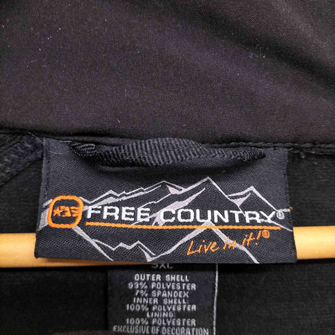 フリーカントリー free country ボンディングジップジャケット メンズ 5XL