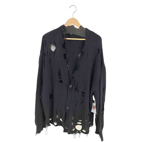ザラ ZARA ダメージ加工 カーディガン メンズ import:XL