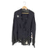 ザラ ZARA ダメージ加工 カーディガン メンズ import:XL
